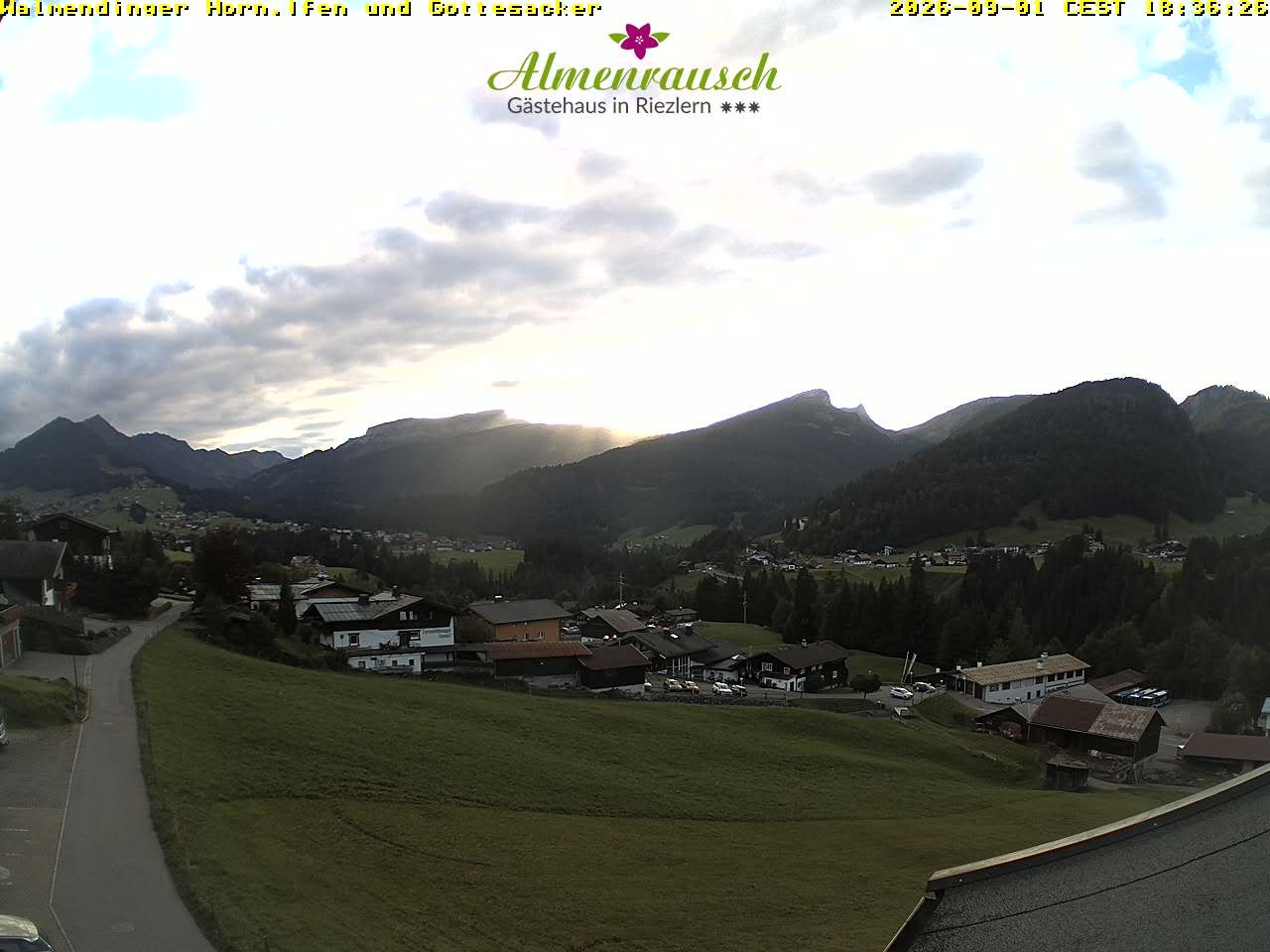 Archiv Foto Webcam Riezlern - Gästehaus Almenrausch