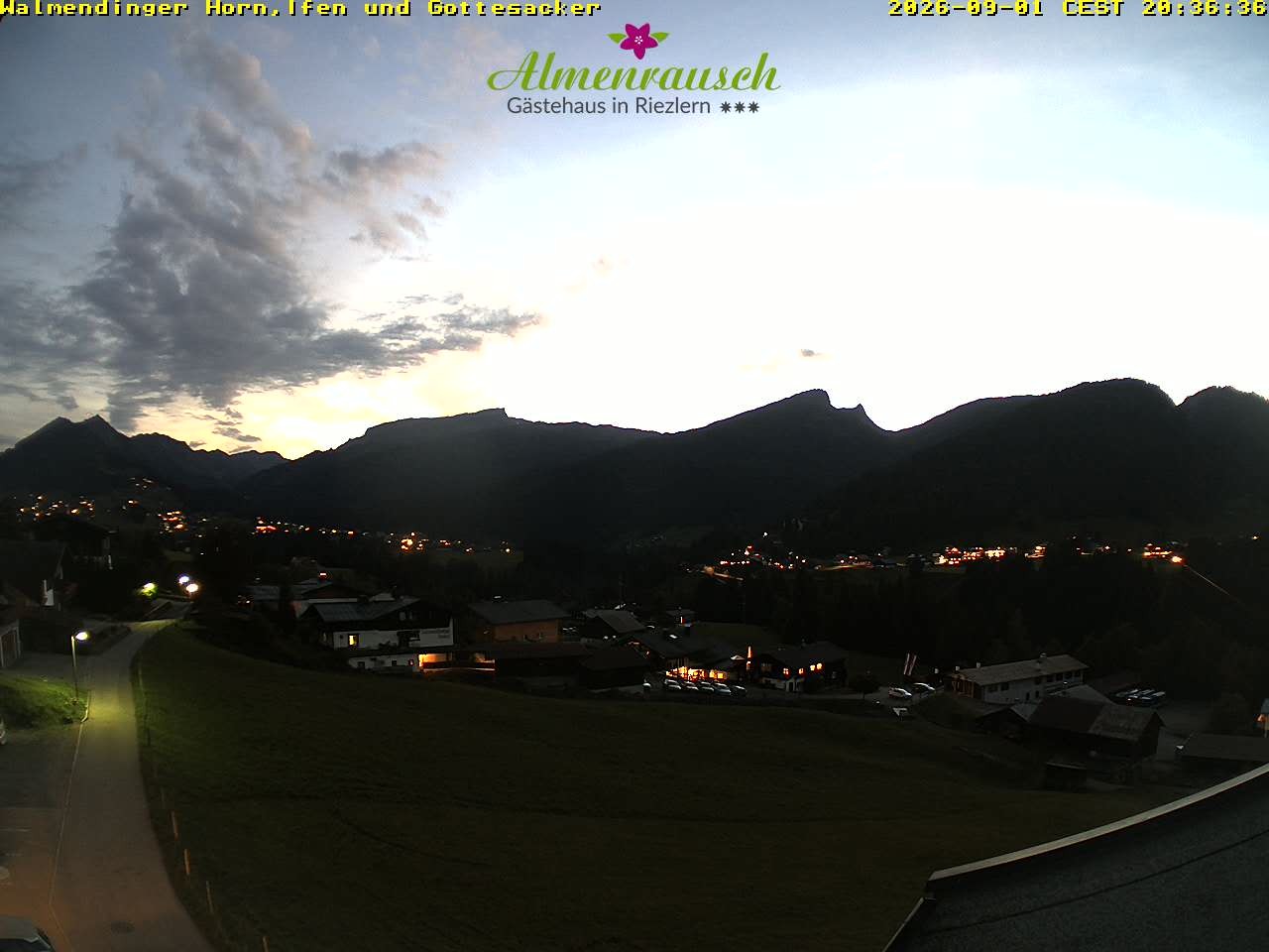 Archiv Foto Webcam Riezlern - Gästehaus Almenrausch