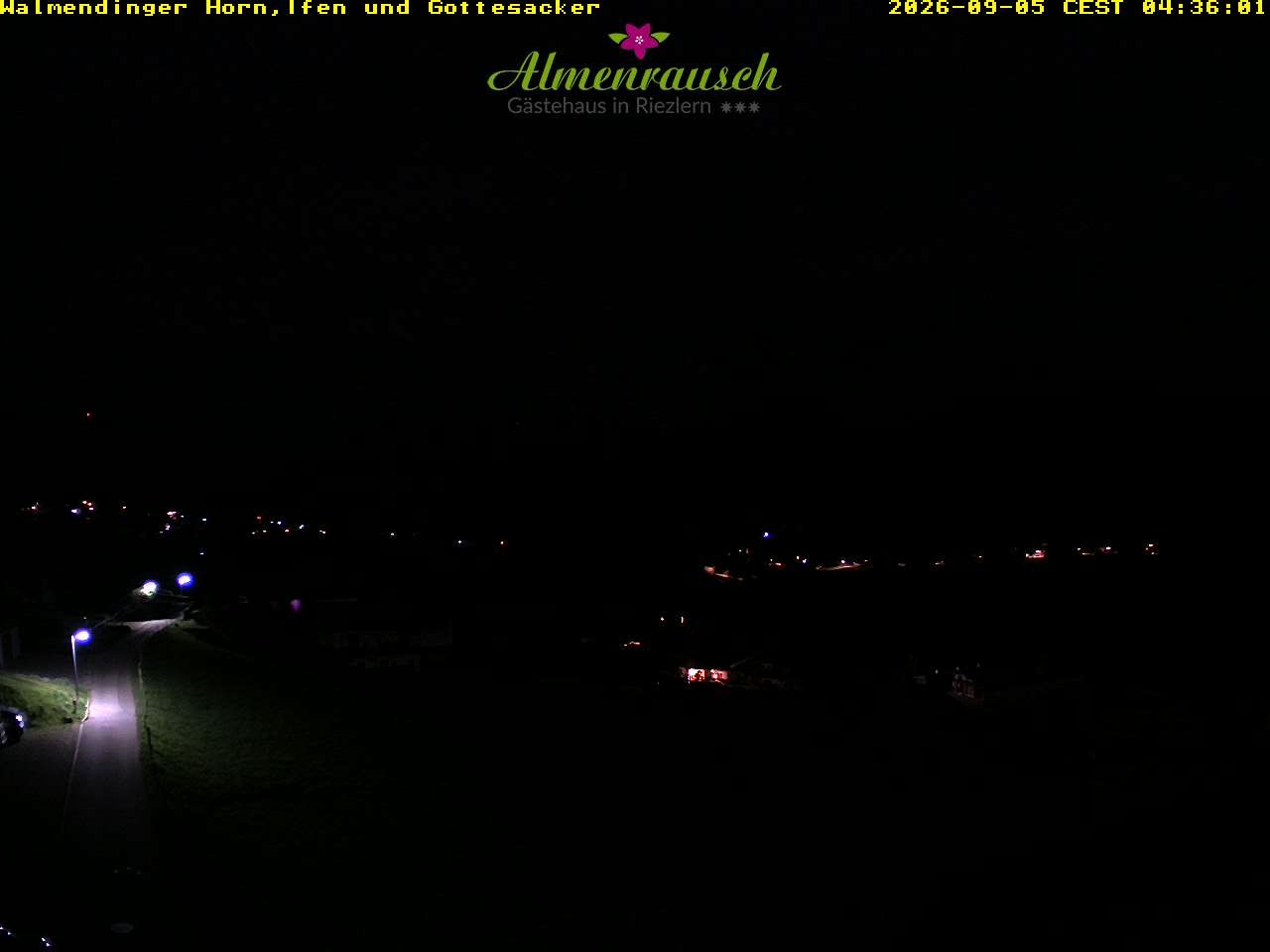 Archiv Foto Webcam Riezlern - Gästehaus Almenrausch