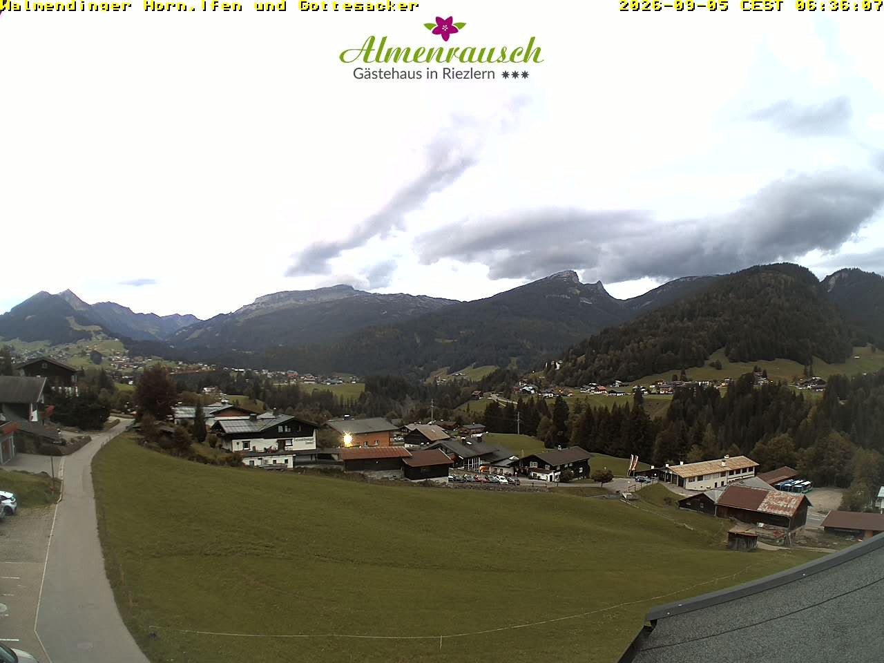 Archiv Foto Webcam Riezlern - Gästehaus Almenrausch