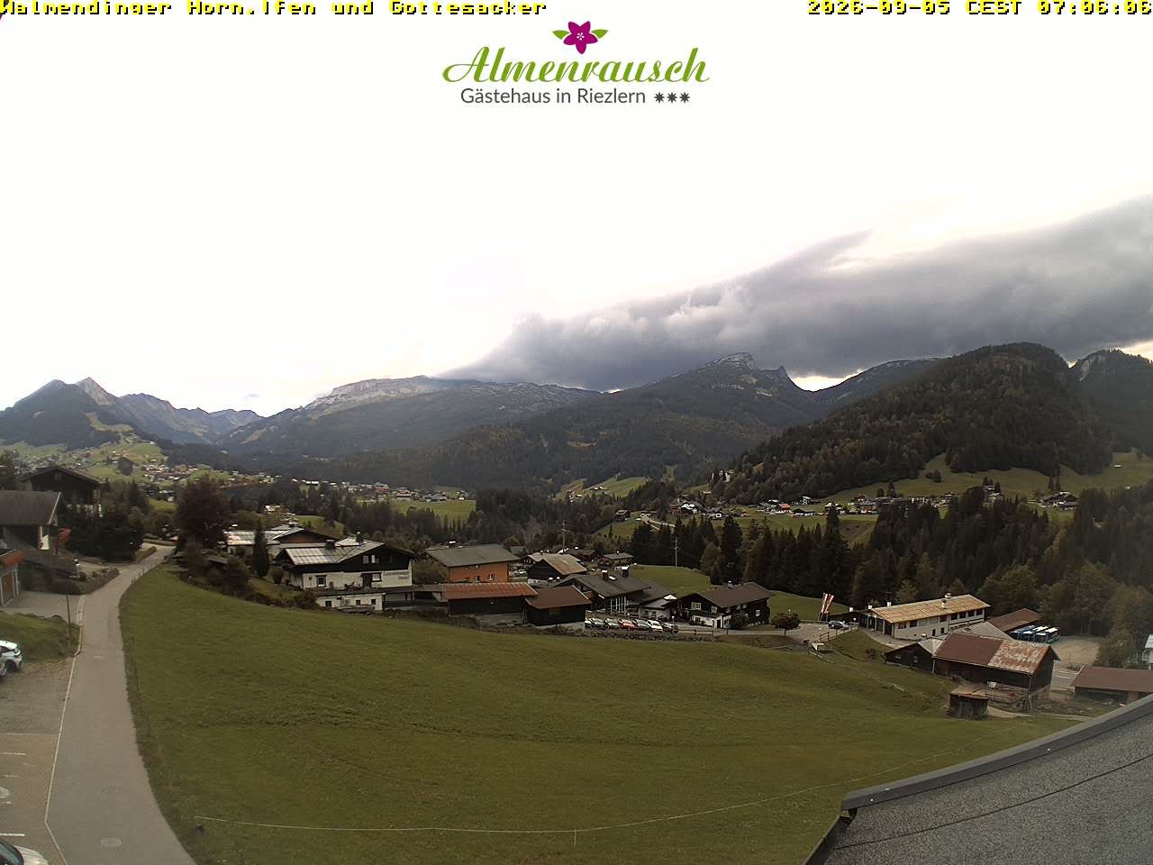 Archiv Foto Webcam Riezlern - Gästehaus Almenrausch