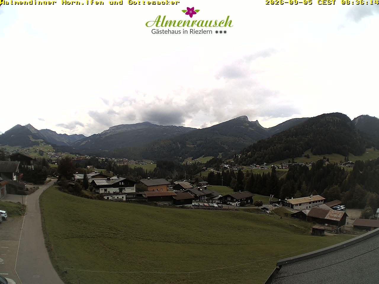 Archived image Webcam Guesthouse "Almenrausch"