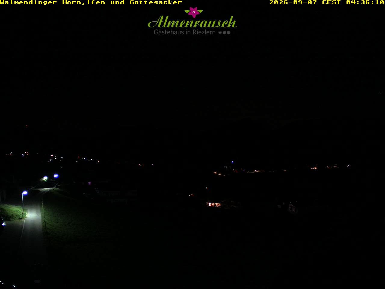 Archiv Foto Webcam Riezlern - Gästehaus Almenrausch