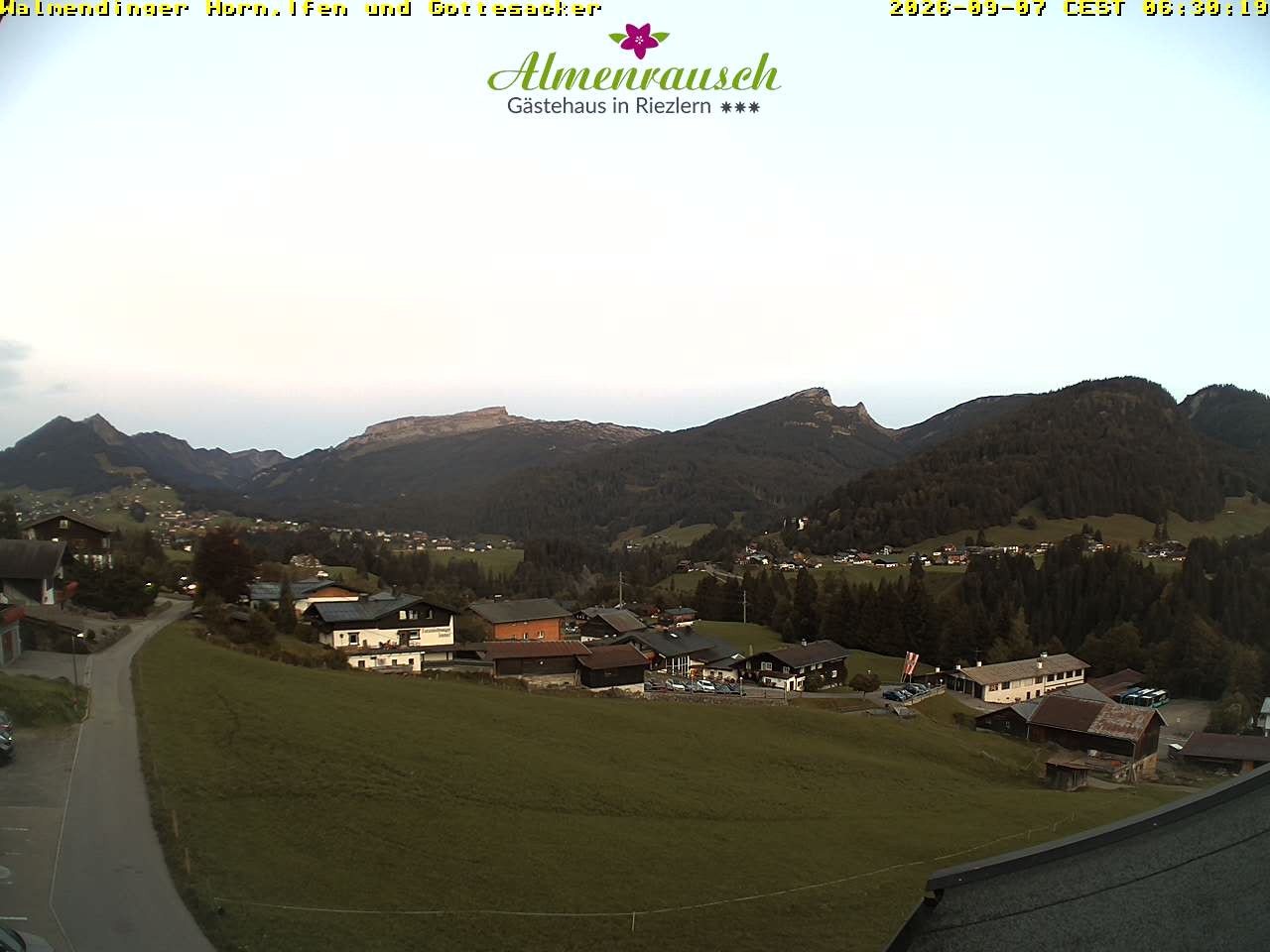 Archiv Foto Webcam Riezlern - Gästehaus Almenrausch