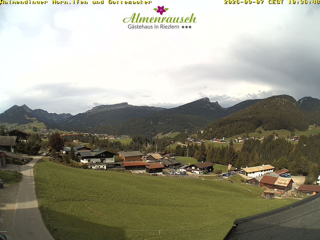 Archiv Foto Webcam Riezlern - Gästehaus Almenrausch