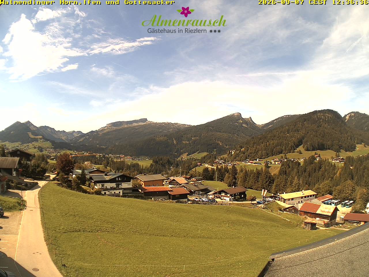 Archiv Foto Webcam Riezlern - Gästehaus Almenrausch