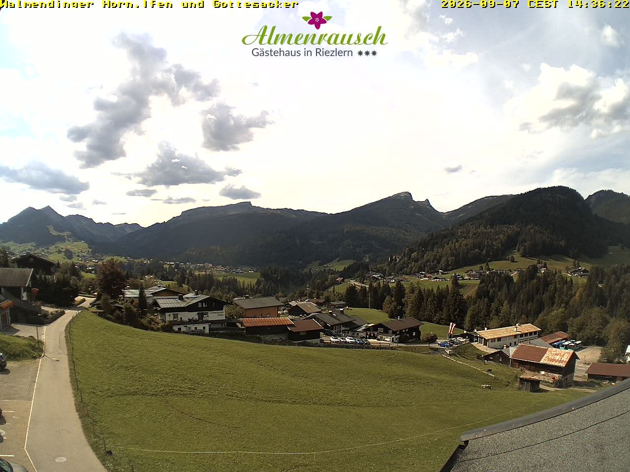 Archiv Foto Webcam Riezlern - Gästehaus Almenrausch