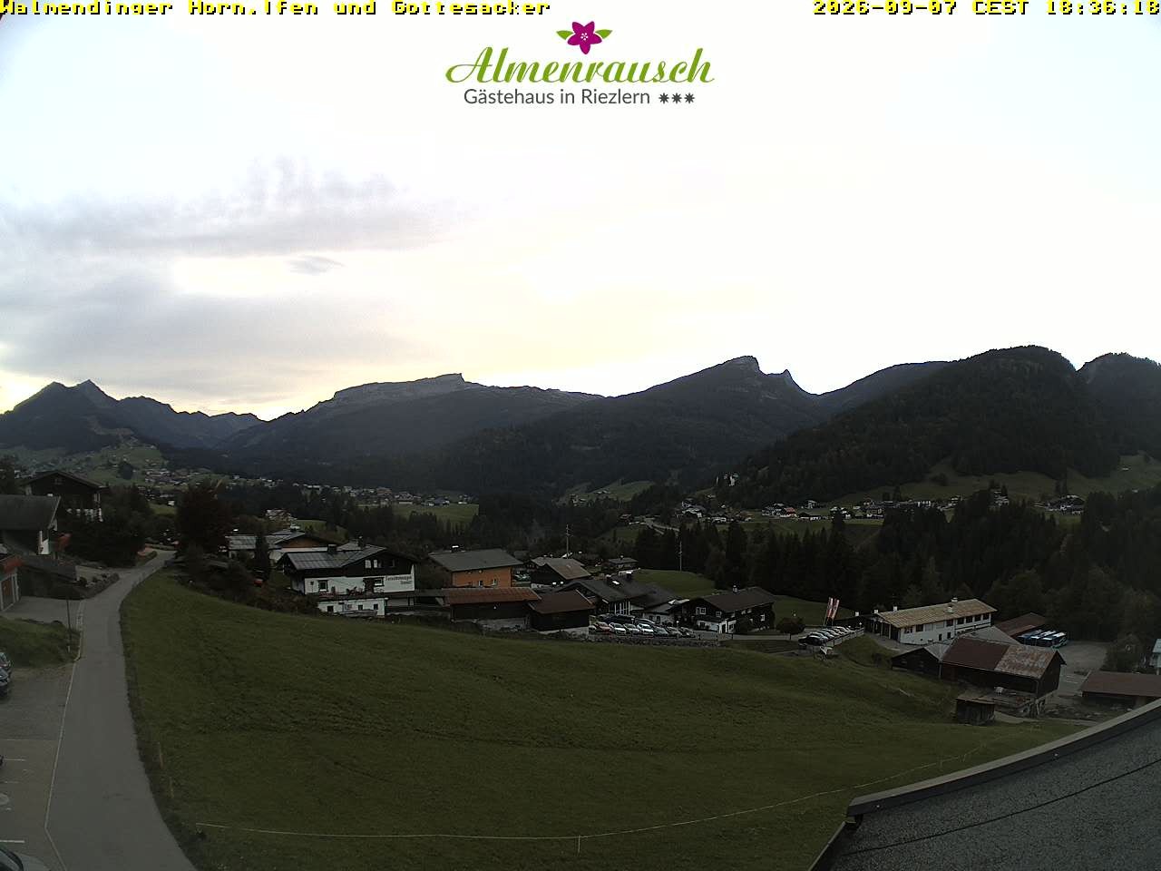 Archiv Foto Webcam Riezlern - Gästehaus Almenrausch