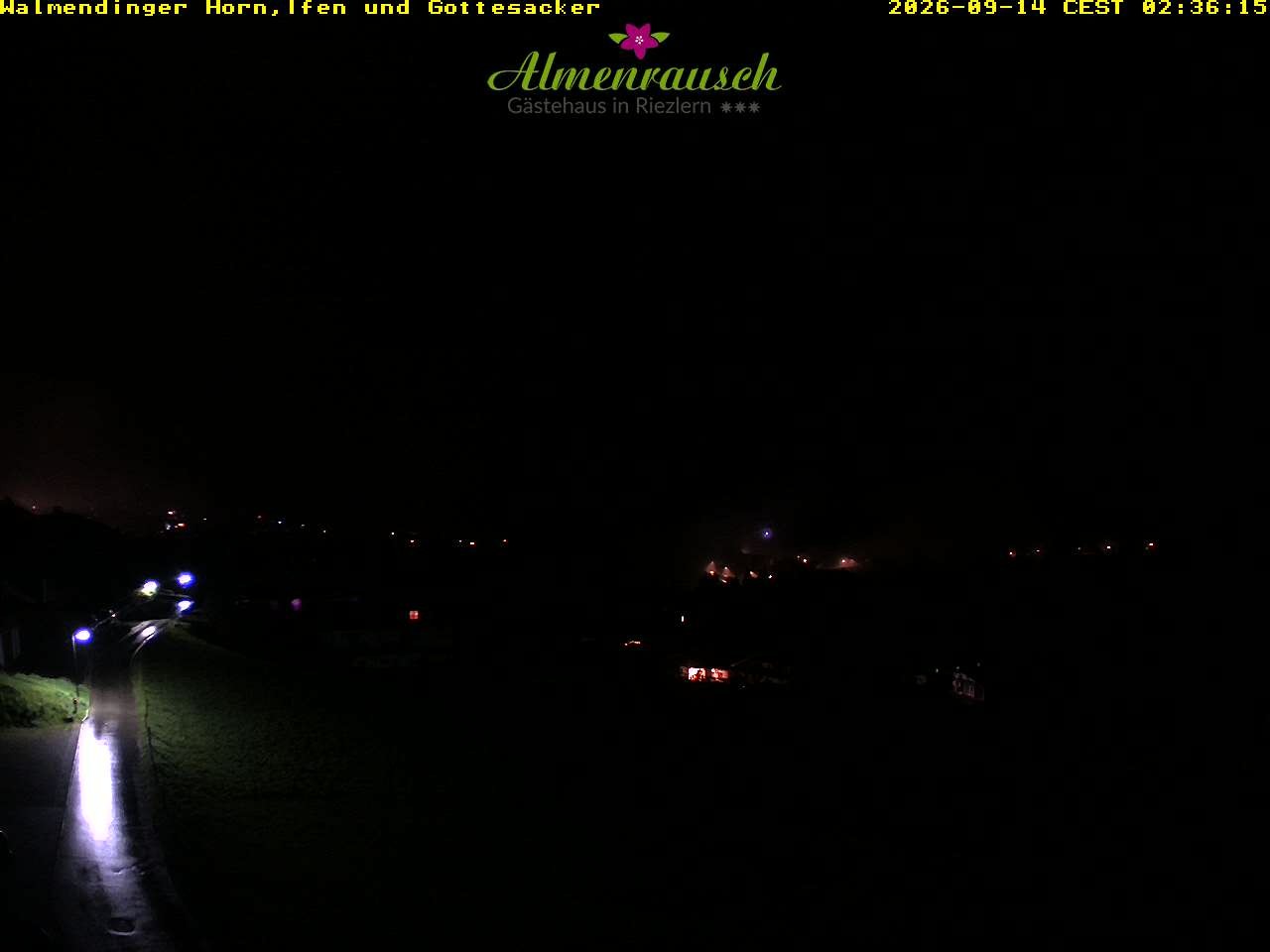 Archiv Foto Webcam Riezlern - Gästehaus Almenrausch