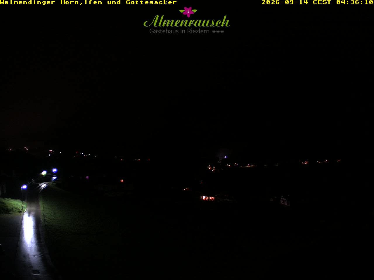 Archiv Foto Webcam Riezlern - Gästehaus Almenrausch