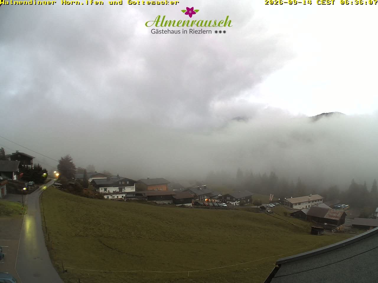 Archiv Foto Webcam Riezlern - Gästehaus Almenrausch