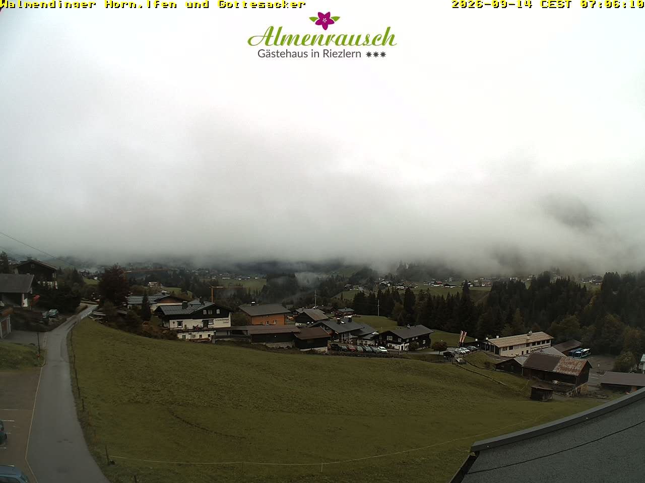 Archiv Foto Webcam Riezlern - Gästehaus Almenrausch