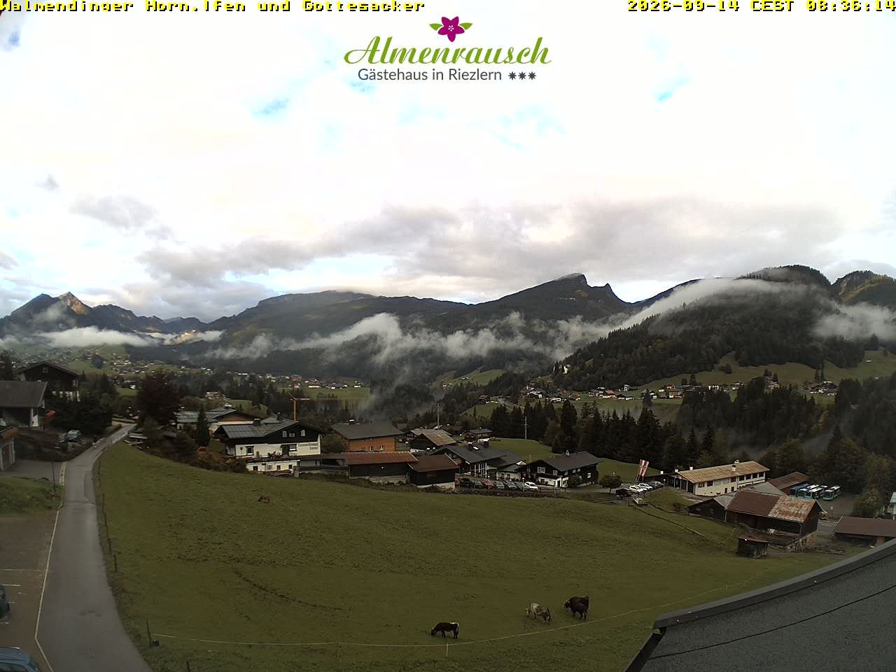 Archiv Foto Webcam Riezlern - Gästehaus Almenrausch