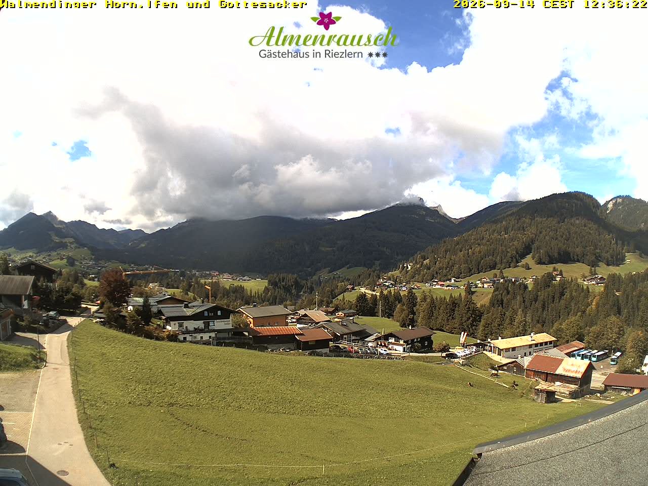 Archiv Foto Webcam Riezlern - Gästehaus Almenrausch