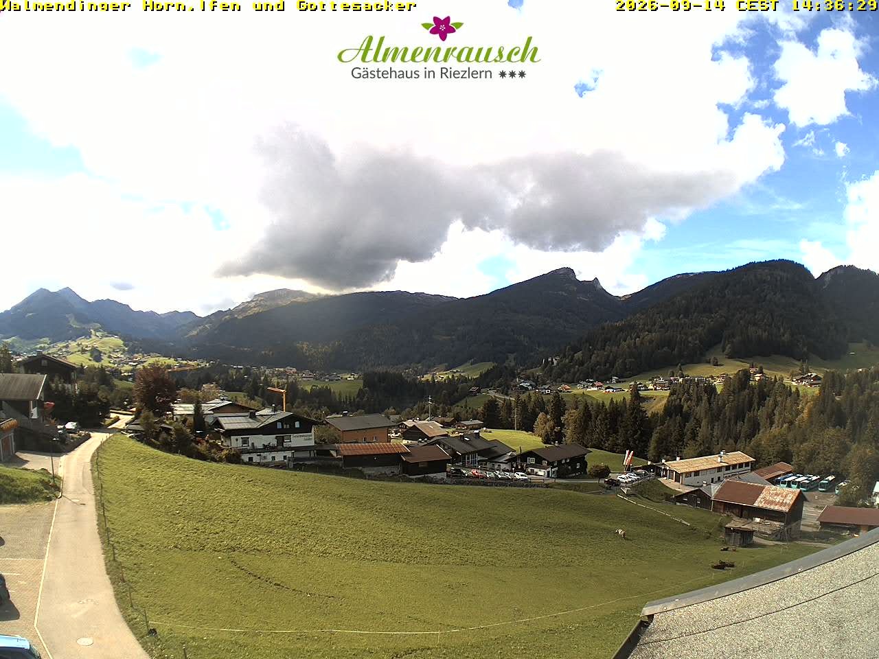 Archiv Foto Webcam Riezlern - Gästehaus Almenrausch