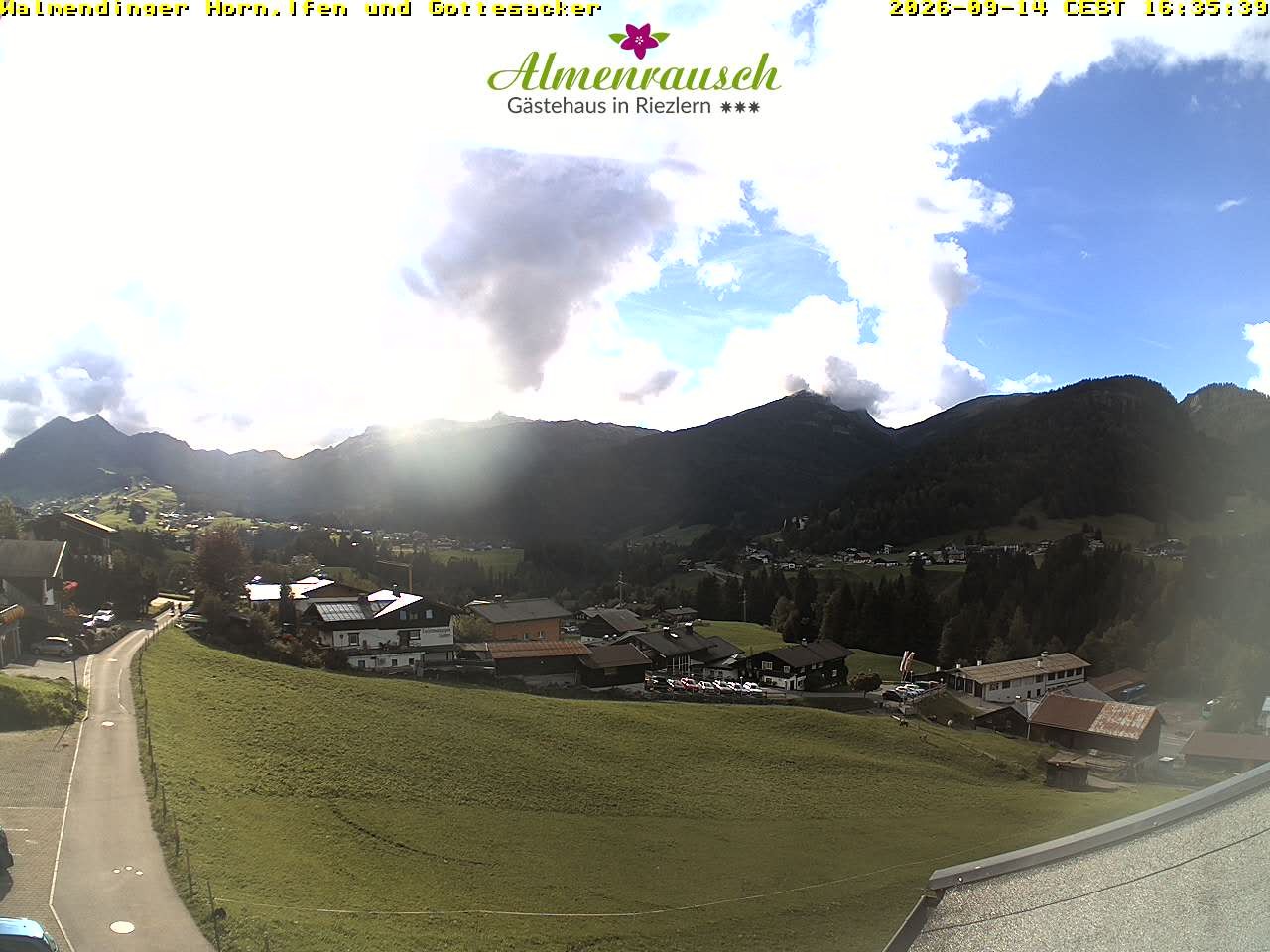 Archiv Foto Webcam Riezlern - Gästehaus Almenrausch