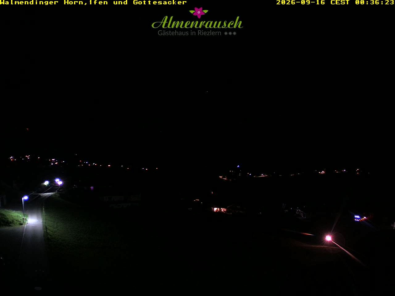 Archived image Webcam Guesthouse "Almenrausch"