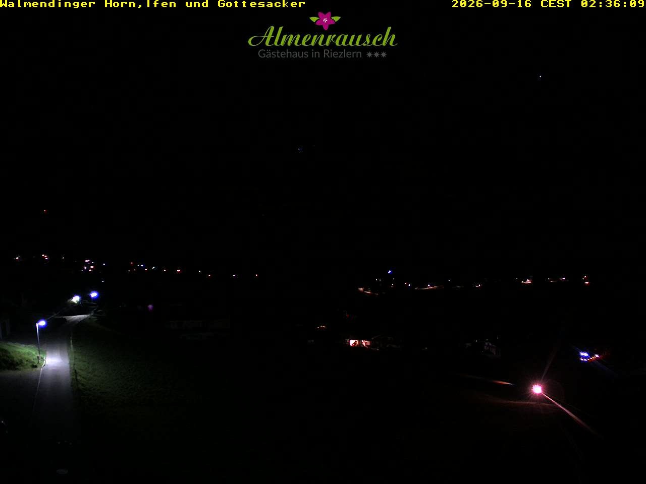 Archived image Webcam Guesthouse "Almenrausch"