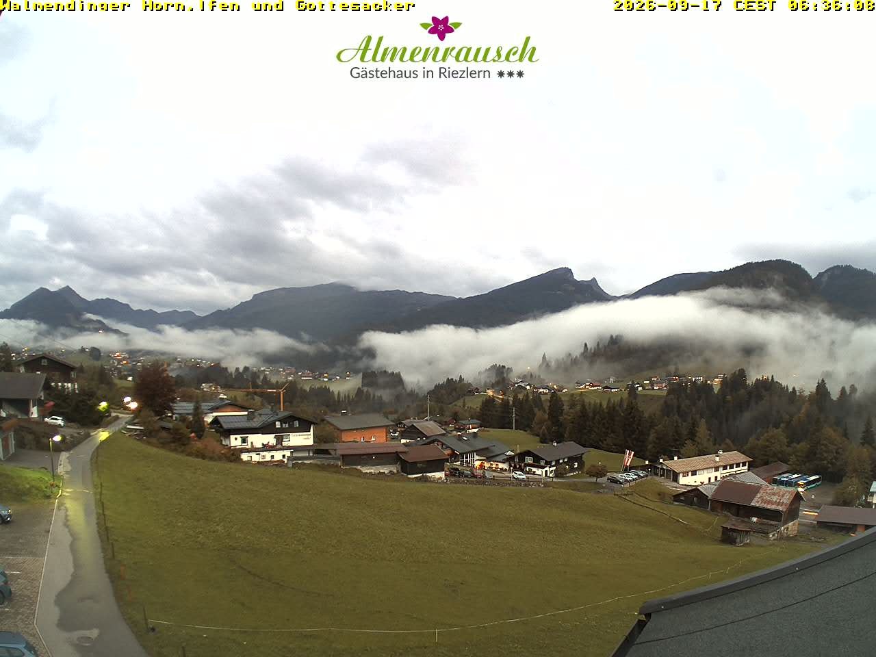 Archiv Foto Webcam Riezlern - Gästehaus Almenrausch