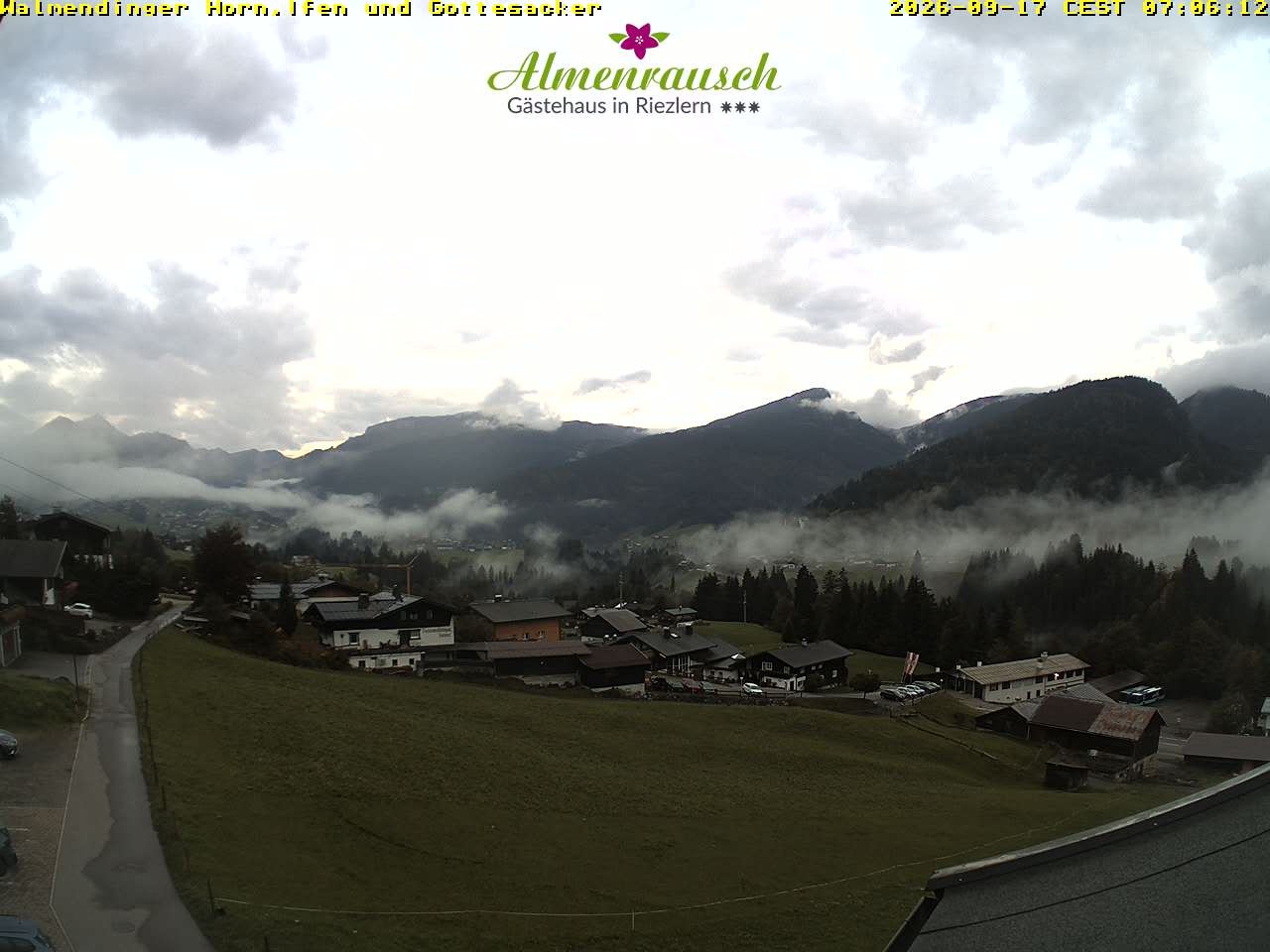 Archiv Foto Webcam Riezlern - Gästehaus Almenrausch