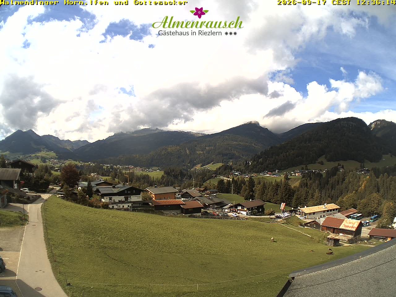 Archiv Foto Webcam Riezlern - Gästehaus Almenrausch