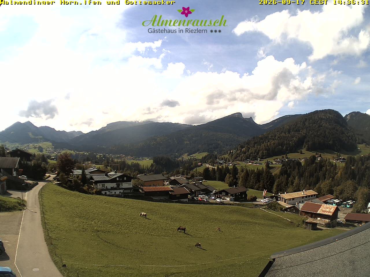 Archiv Foto Webcam Riezlern - Gästehaus Almenrausch