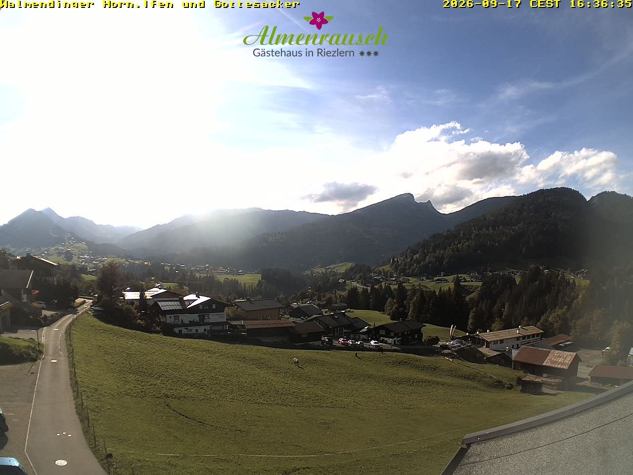 Archiv Foto Webcam Riezlern - Gästehaus Almenrausch
