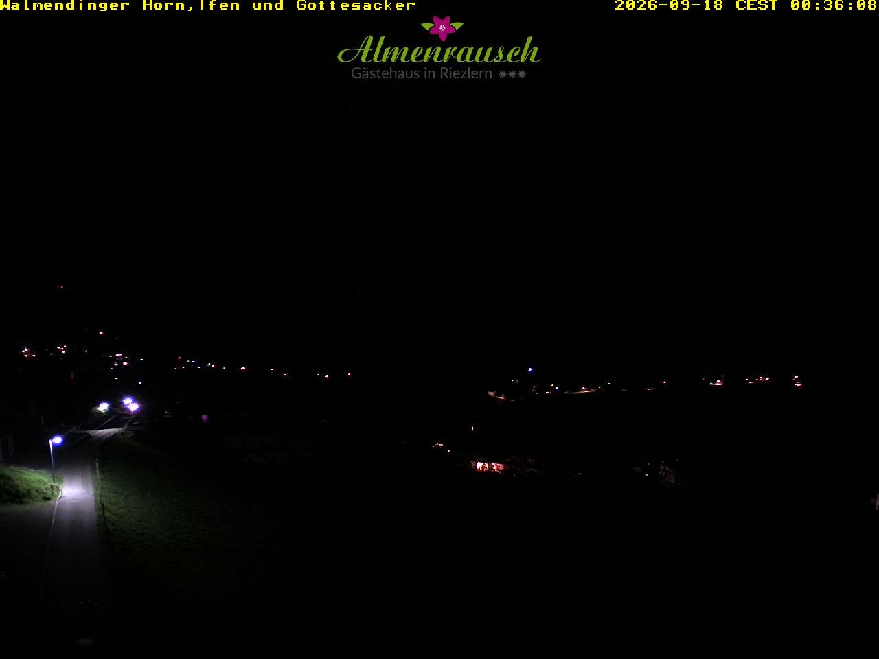 Archived image Webcam Guesthouse "Almenrausch"