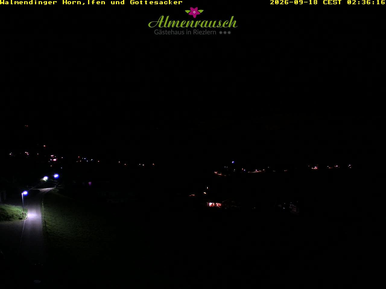 Archiv Foto Webcam Riezlern - Gästehaus Almenrausch