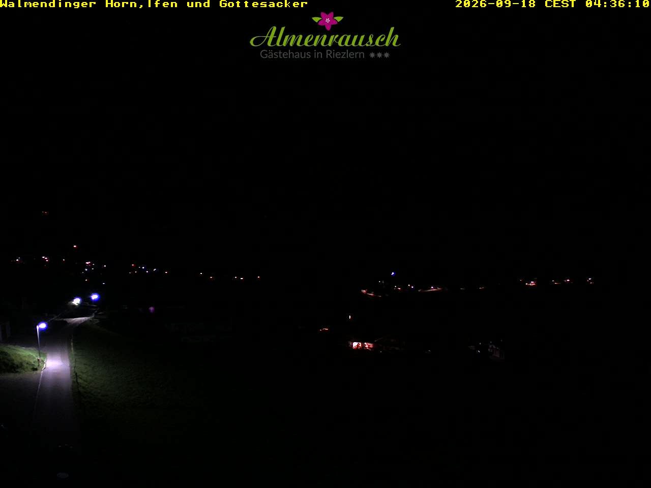 Archiv Foto Webcam Riezlern - Gästehaus Almenrausch