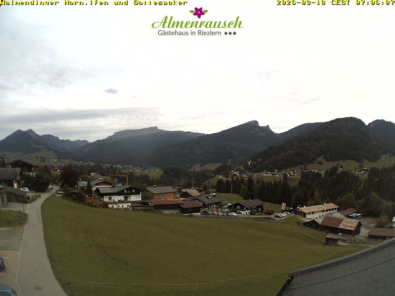 Archiv Foto Webcam Riezlern - Gästehaus Almenrausch