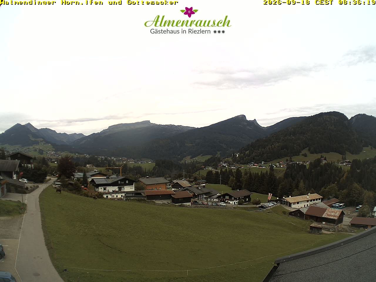 Archiv Foto Webcam Riezlern - Gästehaus Almenrausch