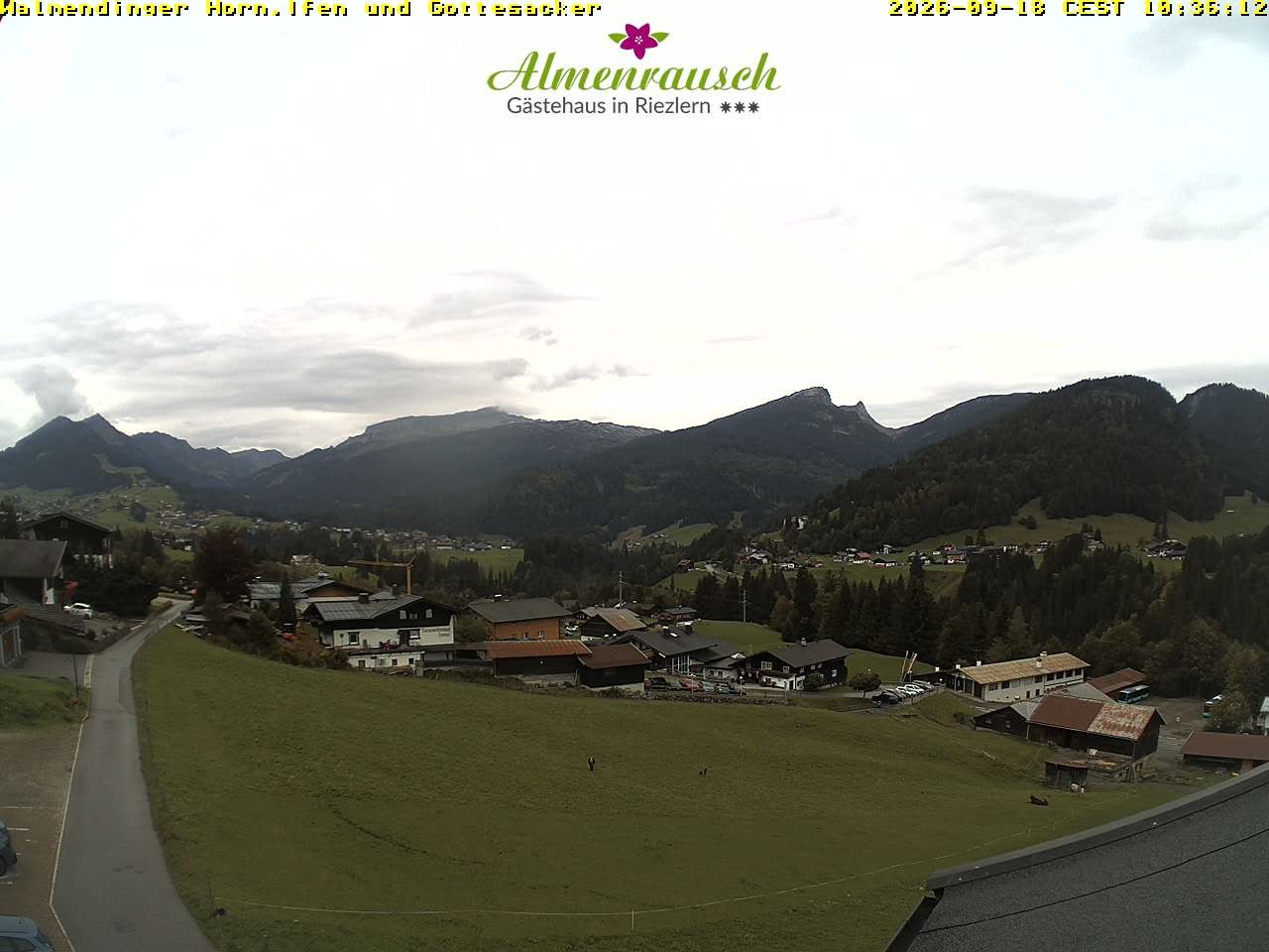 Archiv Foto Webcam Riezlern - Gästehaus Almenrausch