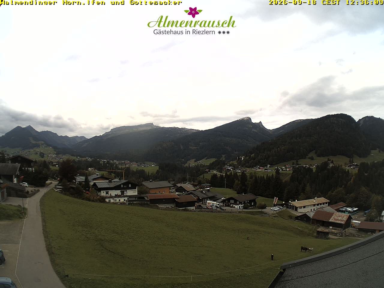 Archiv Foto Webcam Riezlern - Gästehaus Almenrausch