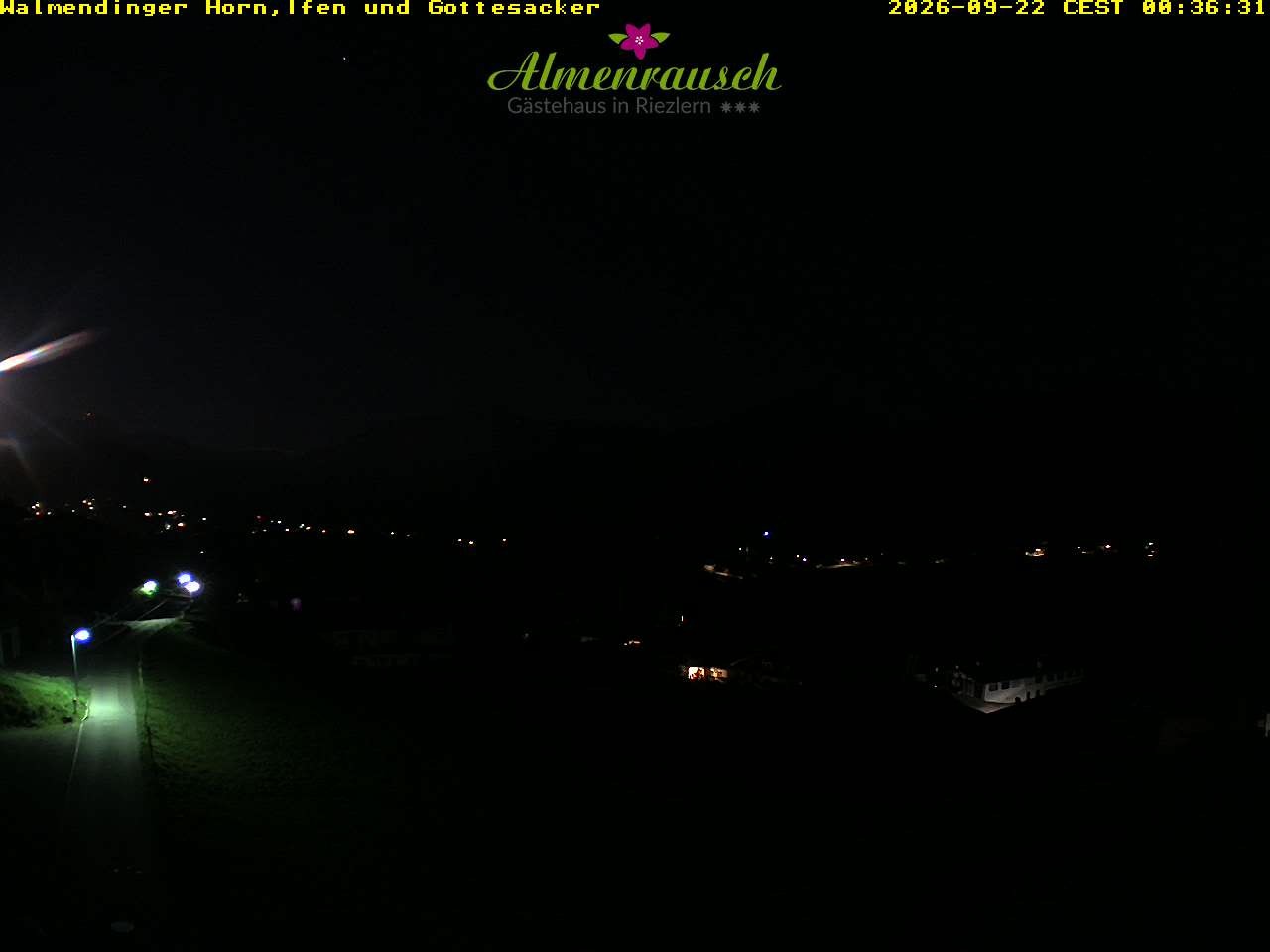 Archived image Webcam Guesthouse "Almenrausch"