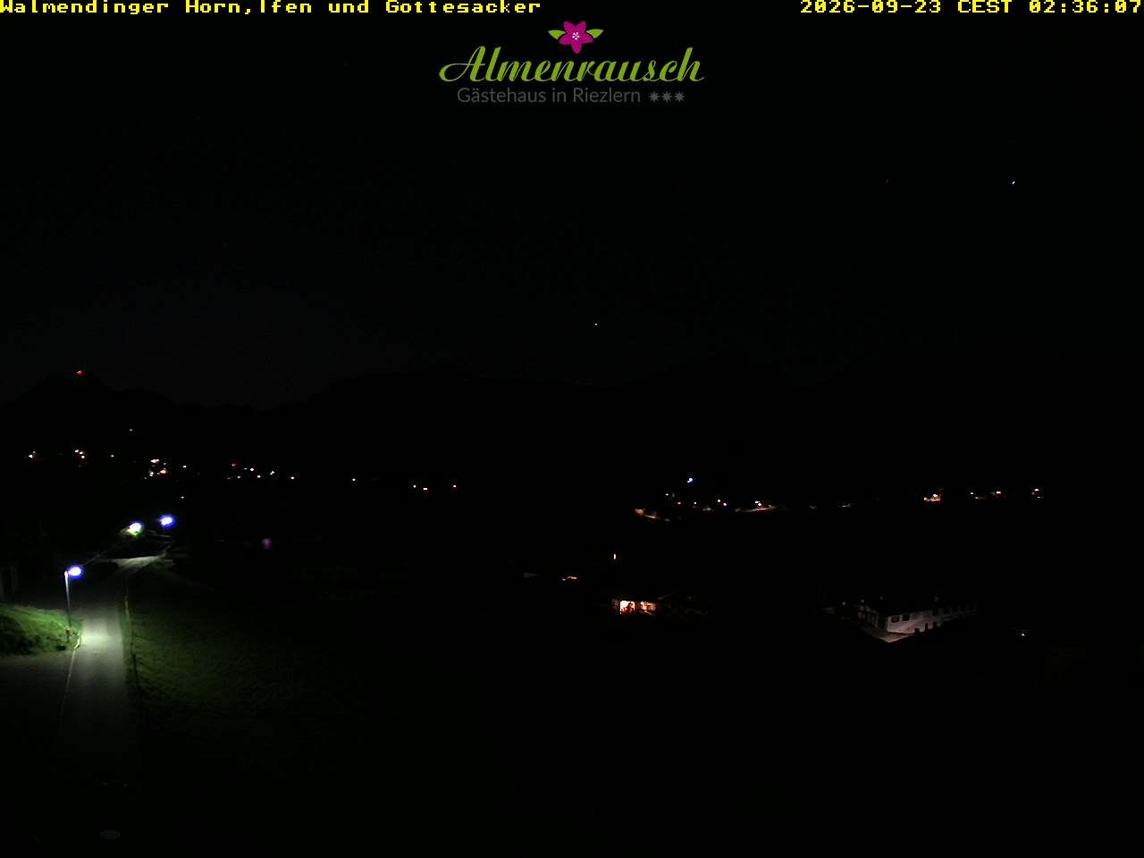 Archiv Foto Webcam Riezlern - Gästehaus Almenrausch