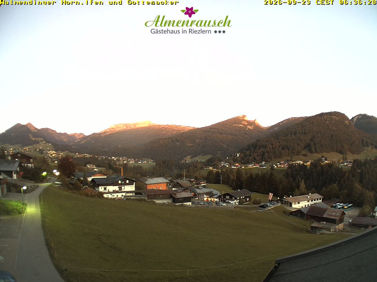 Archiv Foto Webcam Riezlern - Gästehaus Almenrausch