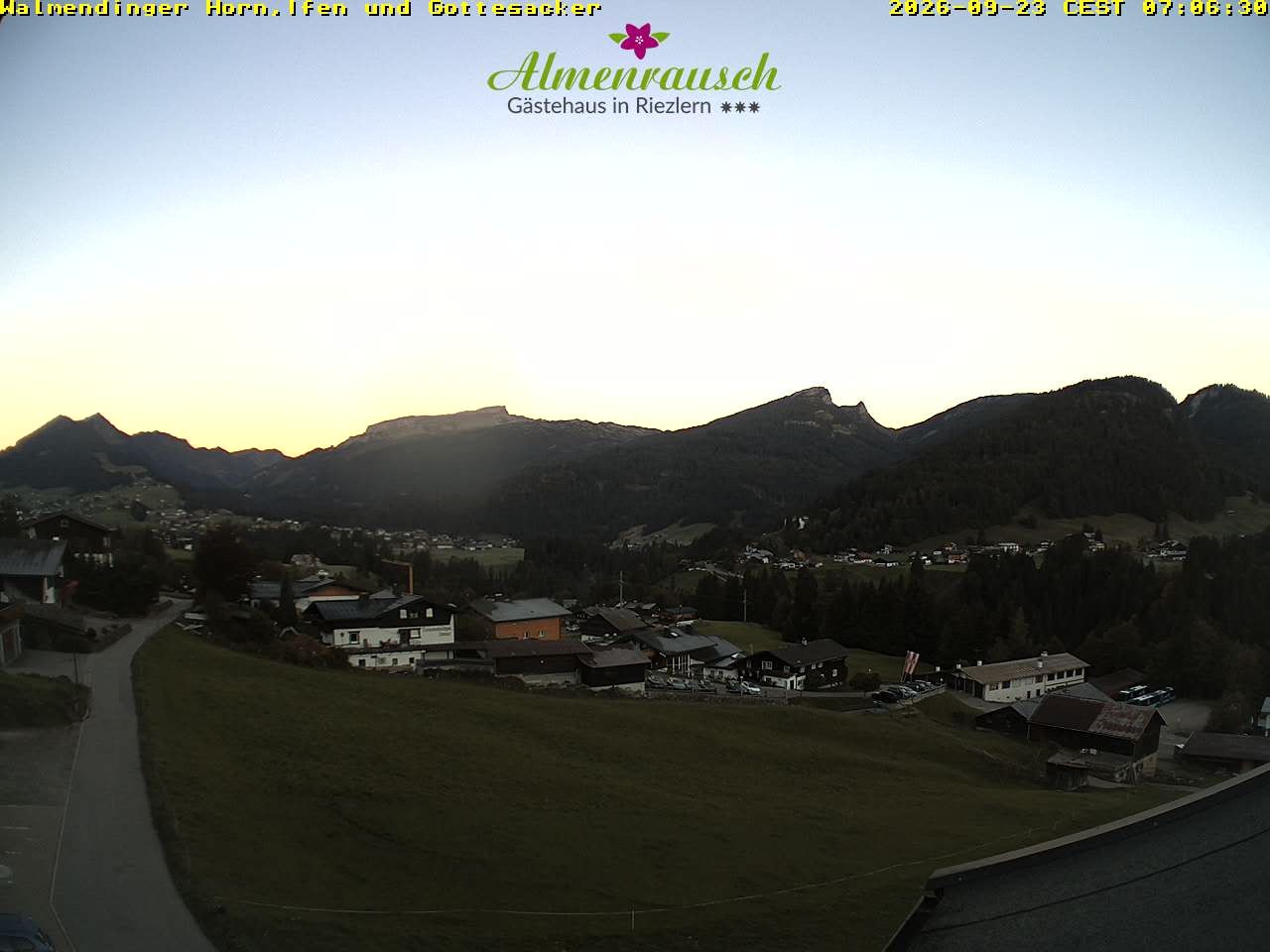 Archiv Foto Webcam Riezlern - Gästehaus Almenrausch