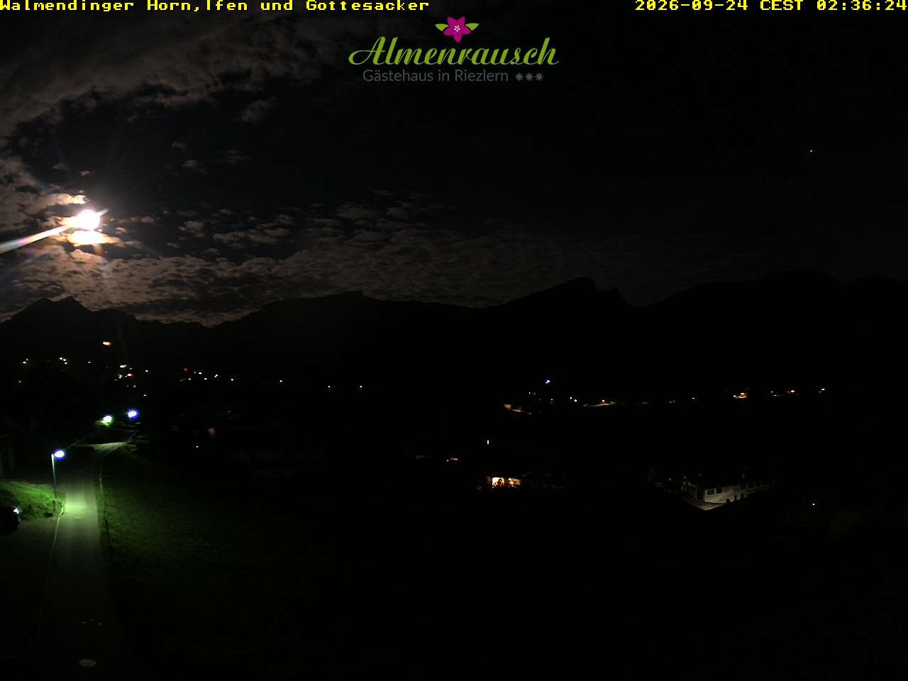 Archived image Webcam Guesthouse "Almenrausch"