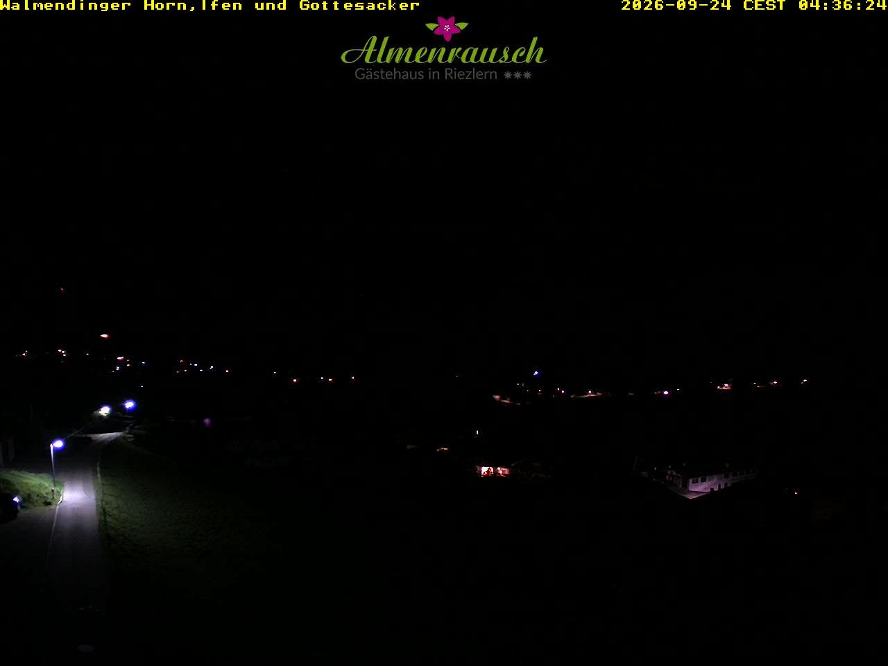 Archived image Webcam Guesthouse "Almenrausch"