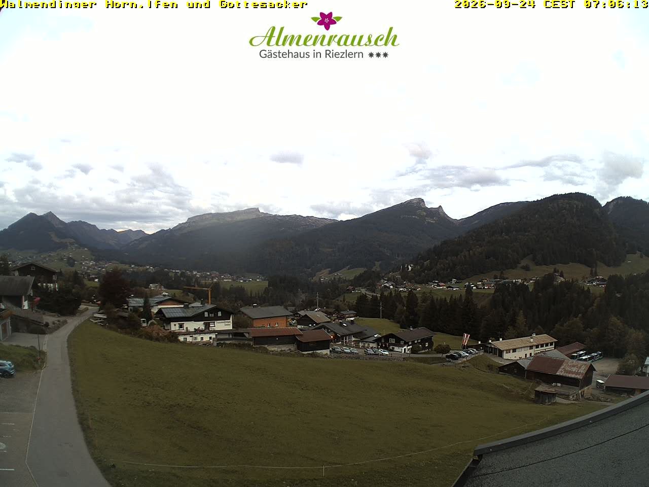 Archived image Webcam Guesthouse "Almenrausch"