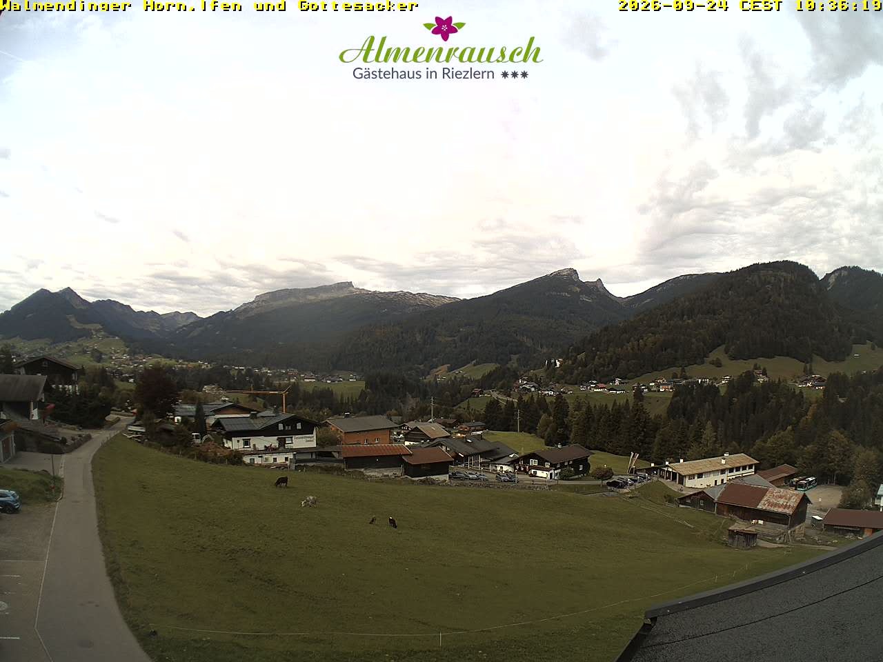 Archived image Webcam Guesthouse "Almenrausch"
