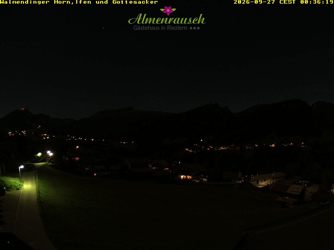 Archiv Foto Webcam Riezlern - Gästehaus Almenrausch