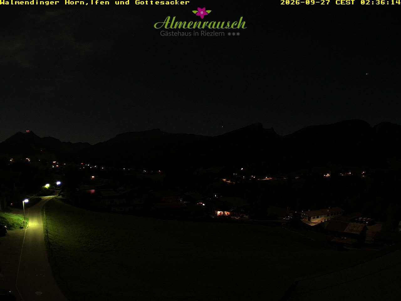 Archiv Foto Webcam Riezlern - Gästehaus Almenrausch