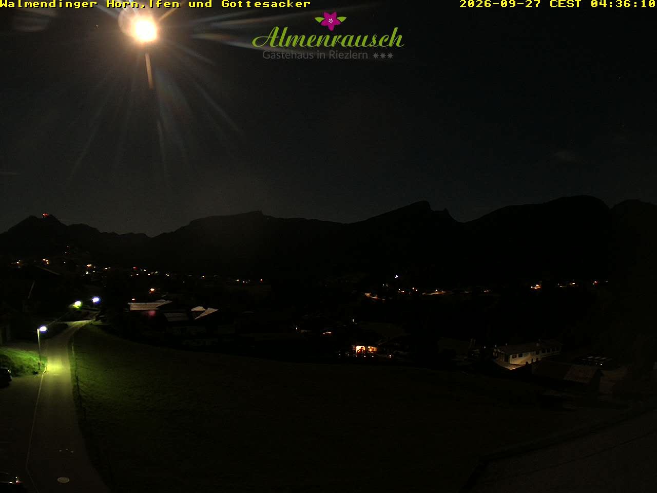 Archiv Foto Webcam Riezlern - Gästehaus Almenrausch
