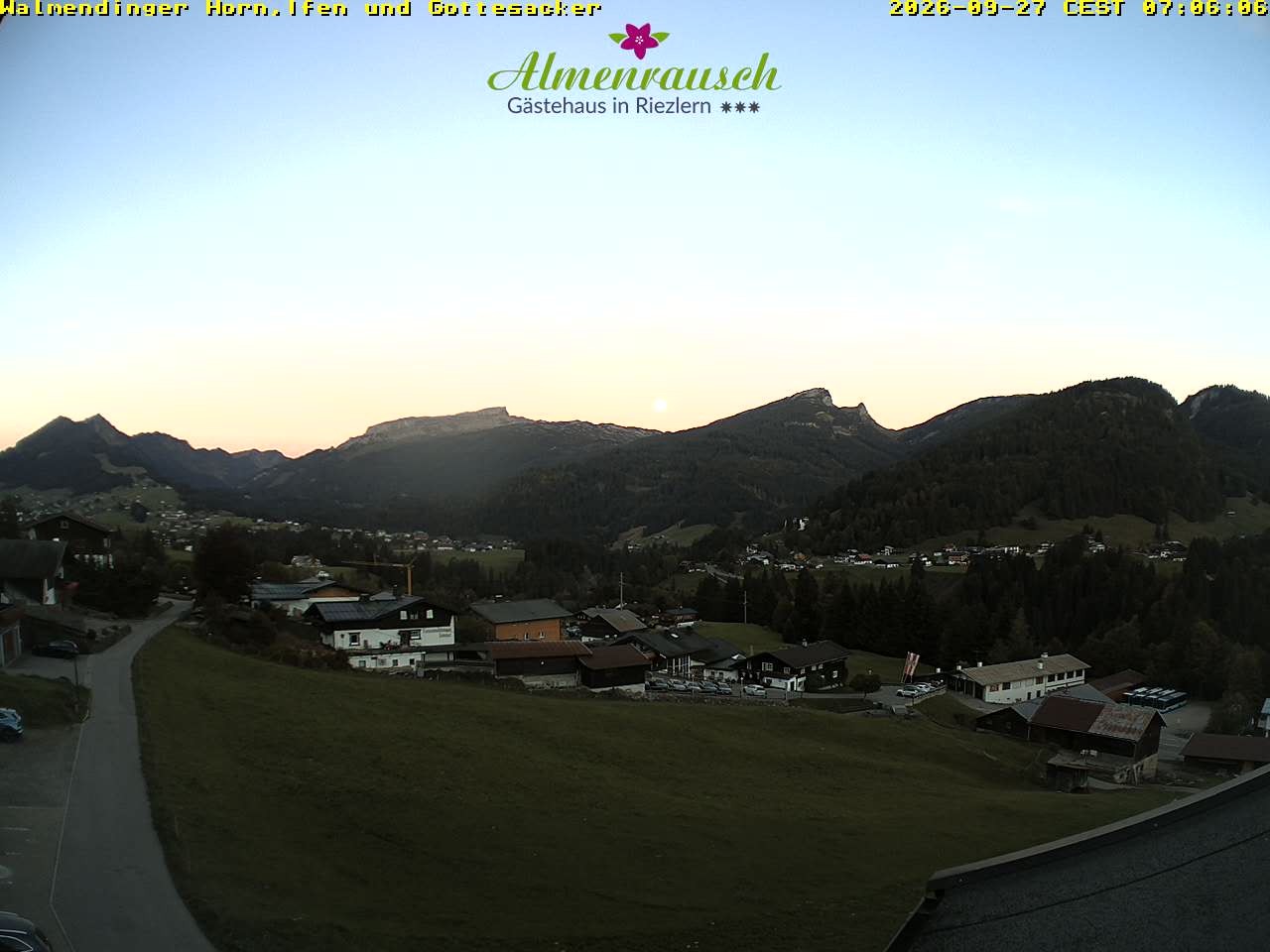 Archiv Foto Webcam Riezlern - Gästehaus Almenrausch