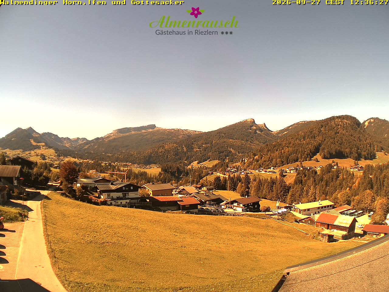 Archiv Foto Webcam Riezlern - Gästehaus Almenrausch