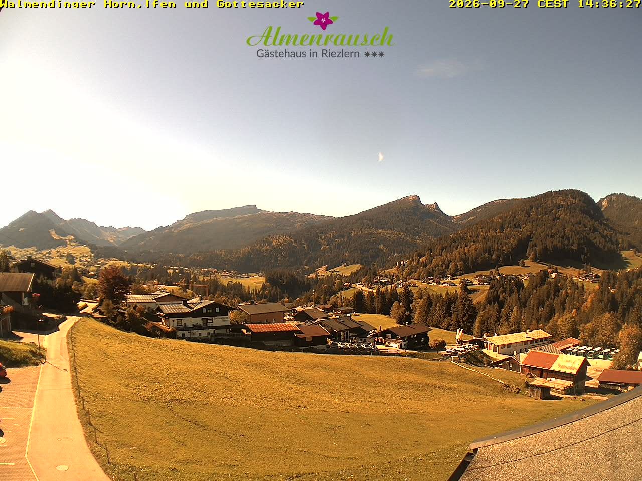 Archiv Foto Webcam Riezlern - Gästehaus Almenrausch
