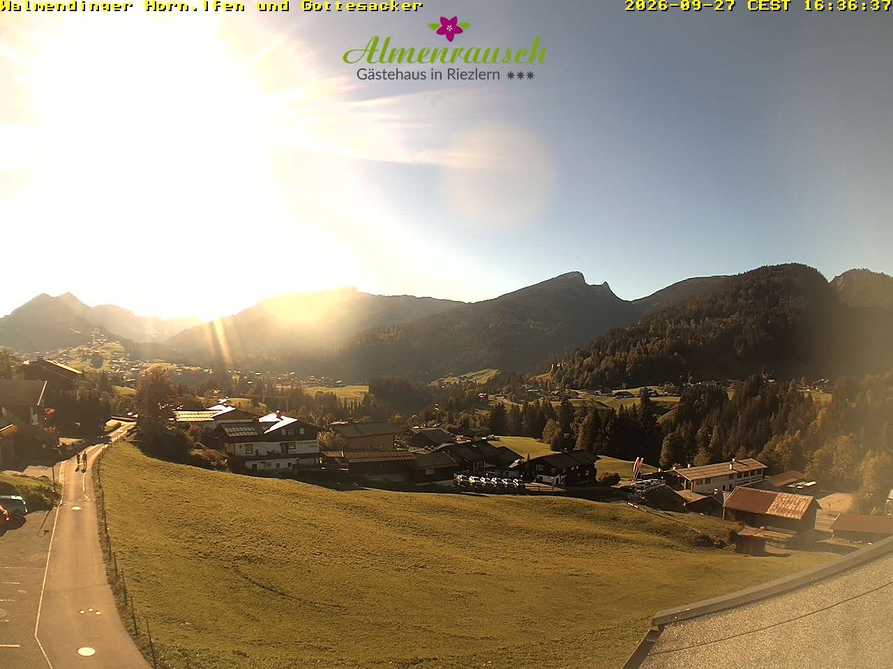 Archiv Foto Webcam Riezlern - Gästehaus Almenrausch