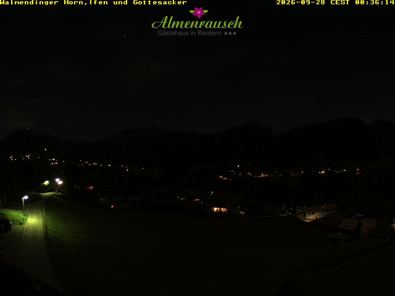 Archiv Foto Webcam Riezlern - Gästehaus Almenrausch